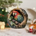thumbnail image 4 of Fwttom Natural Animal Theme Christmas Ornaments - Cute Little Creature Hanging Christmas Tree Decorations, 2D Flat Small Accessories Xmas Holiday Decor, 4 of 5
