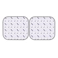 thumbnail image 7 of Goofa Lavender Flowers Pattern 2 Piece Car Windshield Sun Shade Foldable | Front Windshield Shade for Sun, Heat and UV Rays | Sunshade for Car Front Window-, 7 of 7