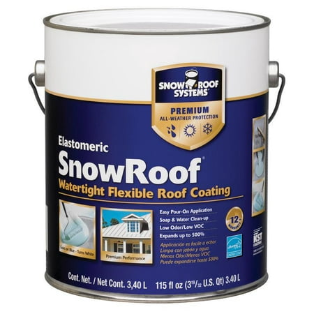 KST COATING Premium Roof Coating,  0.9 Gal. (Best Asphalt Roof Shingles)