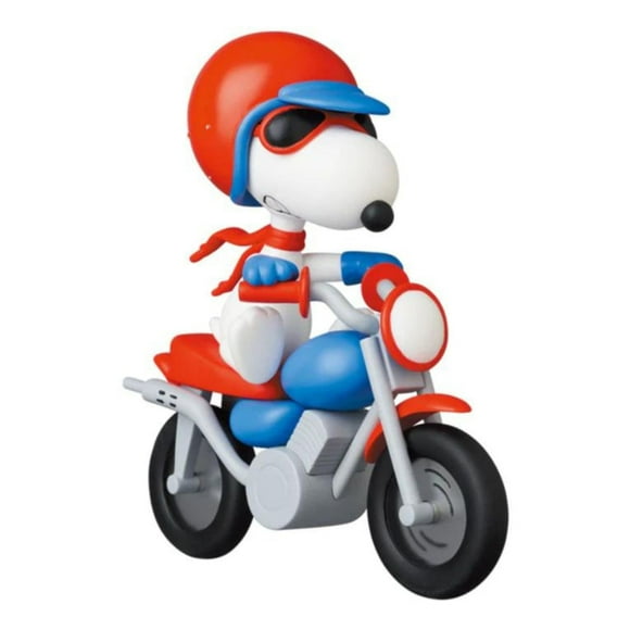 Figura de acción MEDICOM TOY Peanuts Motocross Snoopy Series 13