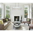 thumbnail image 4 of Serephina 36 inch crystal rectangle chandelier light in chrome, 4 of 9