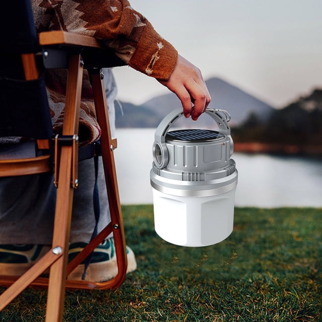 ERK Portable Outdoor Camp For Bright Nighttime With Long Battery Life And Weather Design