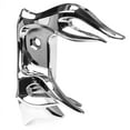 thumbnail image 2 of Krator Chrome Flame Shift Linkage Arm Cover Compatible with 1982-2016 Harley Davidson Electra Glides, 2 of 4