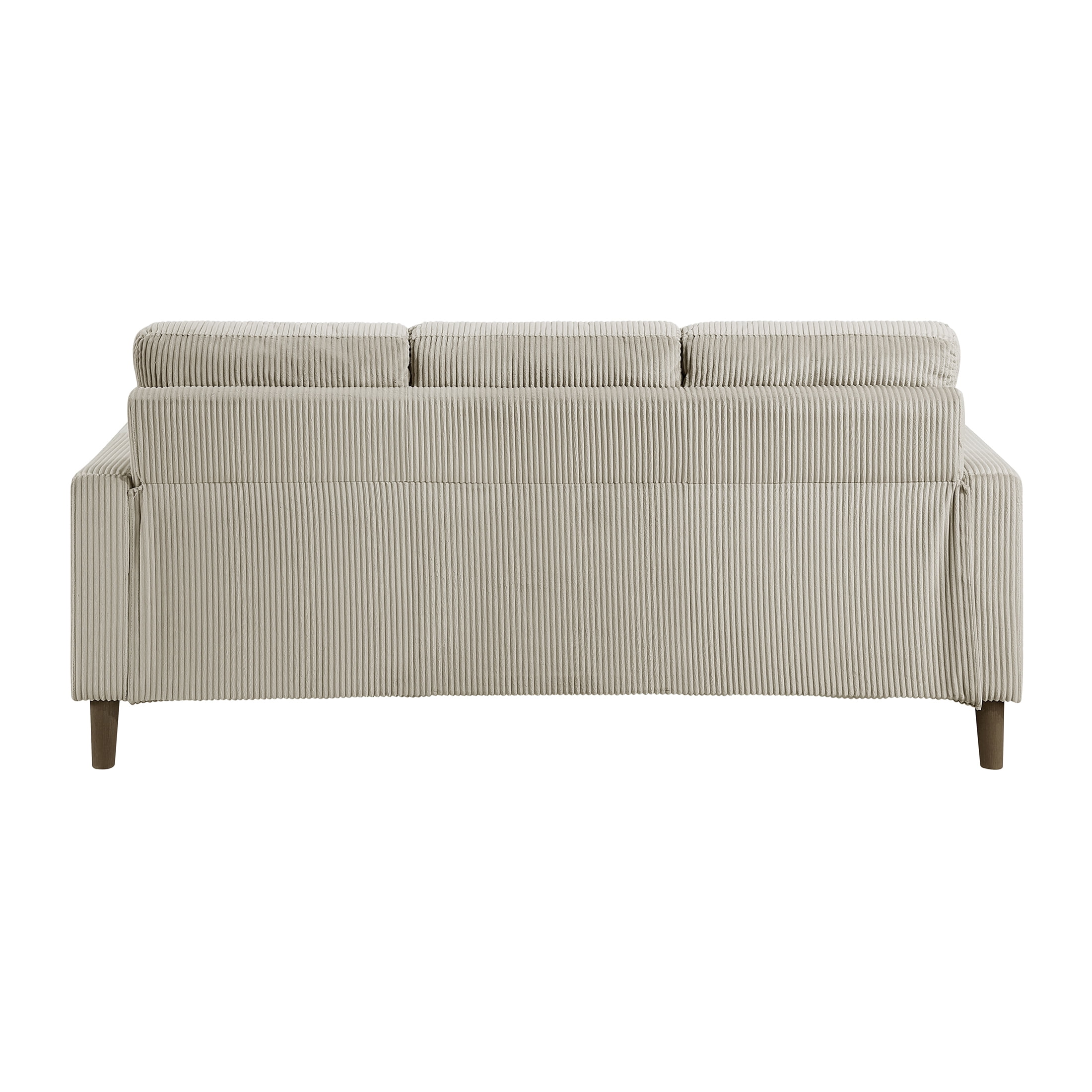 OakvillePark Mapleholt Corduroy Sofa, Taupe