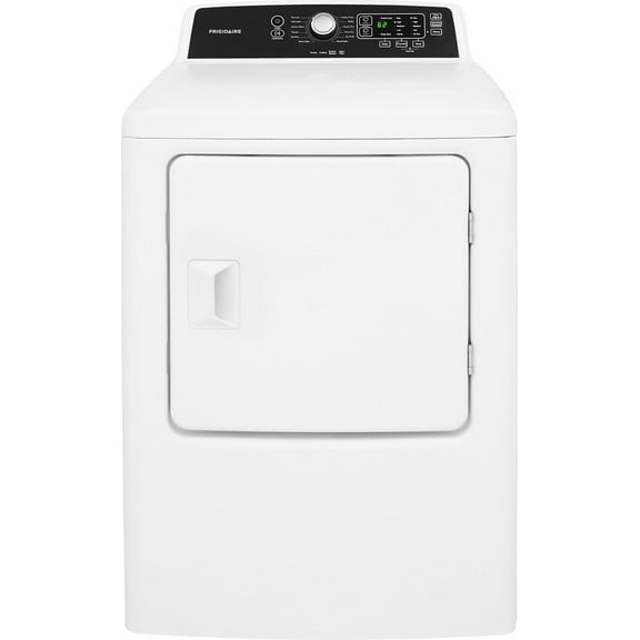 Dryer Electric 6.7 cu. ft. Free Standing Frigidaire. White.