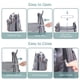 thumbnail image 5 of ISMGN Mochila para pañales con cambiador, bolsa para pañales grande, bolsa para bebé, bolsa para pañales multifuncional, gris, 5 of 5
