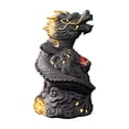 thumbnail image 2 of Mascota de té chino, dragón Kung Fu, adorno para mascotas, regalo para amantes del té de arcilla, estatuilla creativa, decoración de juego de té para dorado y gris oscuro, 2 of 8