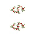 thumbnail image 3 of Bearachild Guirnalda de flores Navidad Plantas artificiales Artesanía Seda ligera Colgante de boda Decoraciones para el salón Type1 NO1 Bearachild CBP498792, 3 of 5