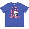 thumbnail image 3 of Inktastic It's My Ninth Birthday with Panda Bear Youth T-Shirt, 3 of 5