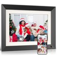thumbnail image 1 of FULLJA Digital Photo Frame Dual-WiFi - 10.1 Inch Smart Cloud Digital Picture Frame with FHD 1920x1200 IPS Touch Screen, 32GB, Slideshow, Instant Share via APP/Email, Gift for Family and Friends, 1 of 4