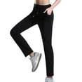 thumbnail image 1 of Pantalones de Chándal Colcomx Yoga Mujer Con Bolsillos Deportivos Entrenamiento L Negro L, 1 of 4