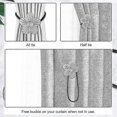 thumbnail image 4 of Ain Le, 2 Pieces Ain Rope, Ain Tiebacks, Ain Ss, Metal , For Bed Ains (silver), 4 of 5