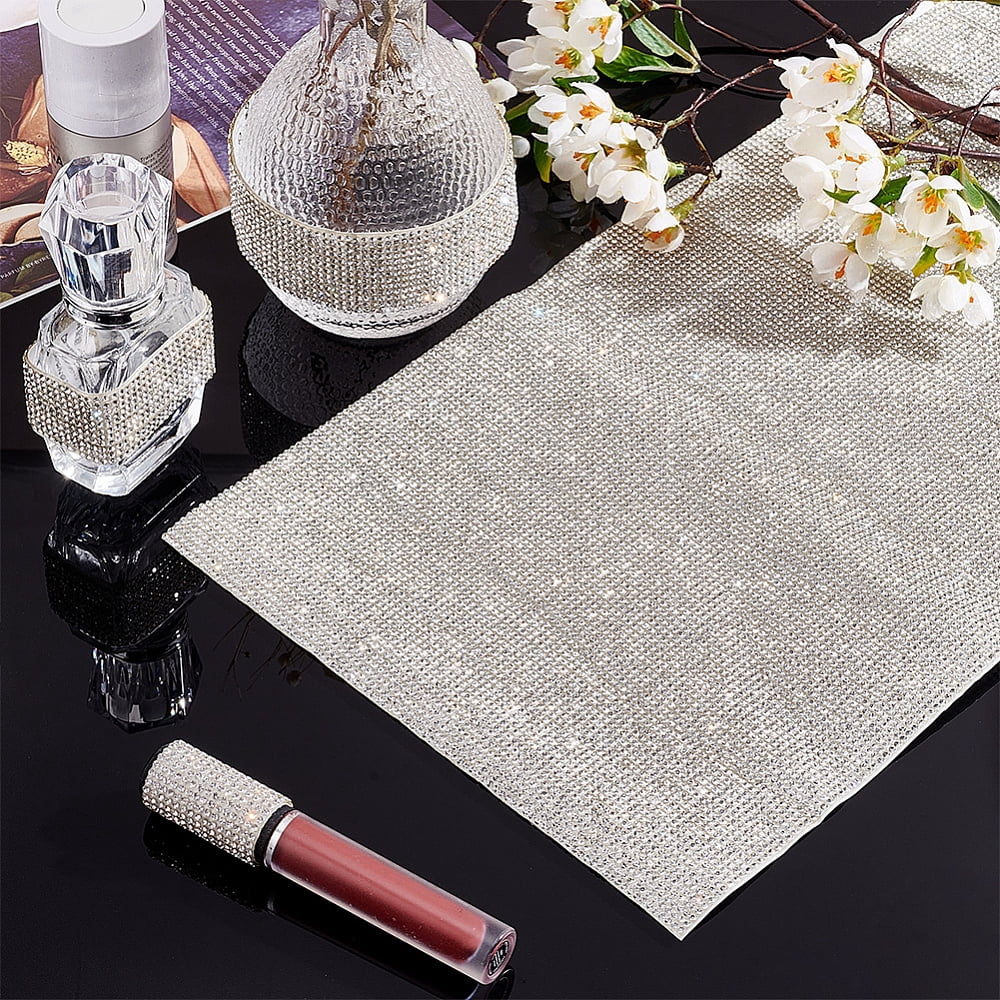 Adhesive Rhinestone Sticker Bling Rhinestone Sheet Double Adhesive Gems Stickers Gifts Party Supplies