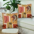thumbnail image 2 of MKHERT American s Style Pillowcase Pillow Protector Cushion Cover 18x18 inch,Set of 2, 2 of 2