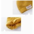thumbnail image 2 of 2 PCS Baby Hat Scarf Set Infant Girls Boys Baby Scarves Fleece Beanie with Pom Pom Sets,Black,1-3 Years, 2 of 3