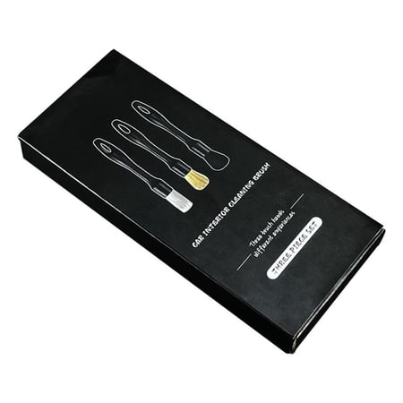 Useful Car Beauty Air Conditioner Supplies Vehicle Interior Clear Car Cleaning Tools Crevice Brush Auto Wash Accessories Car Detailing Brush BOX-PACKED