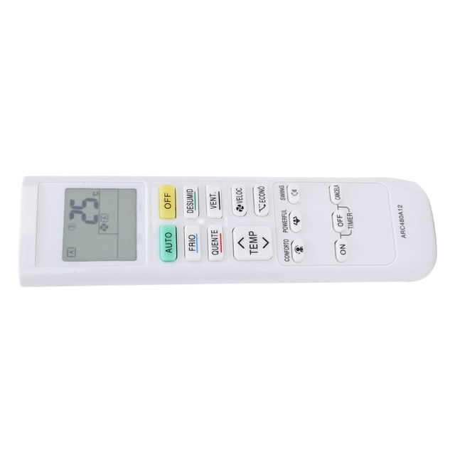 Control remoto del aire acondicionado, Reemplazo de Mano de control remoto de aire remoto de aire acondicionado ampliador multifuncional para arc480a13
