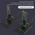 thumbnail image 4 of External SSD Hard Disk NVME Enclosure 10G Online Reading Writing Speed SSD Case for M.2 NVME SSD Docking Station M.2 Universal, 4 of 6
