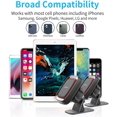 thumbnail image 4 of [2 Pack] Magnetic Phone Car Mount, APPS2Car Sturdy Stick-on Cell Phone Holder Car Built-in Amazing Strong Magnets,, 4 of 5