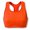 Neon Orange, variant on Zensah Women's Seamless Sports Bra
