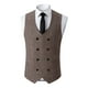 thumbnail image 1 of Camiseta sin mangas con cuello en V para hombre, color liso, sin mangas, cuello en V, informal, de moda, blusa para hombre, 1 of 6