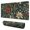Black, variant on Green Garden Art Print Large Mouse Pad, Keyboard & Mouse Desk Mat for Home Office, Laptop Work, Gaming & Desktop Decor, 31.5 x 11.8 in