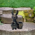 thumbnail image 4 of Desktop Ornament And Sunscreen Rabbit Flower Pot Companion Across All Seasons For Spring Summer Autumn Winter, 4 of 7