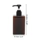 thumbnail image 4 of Ofertas Únicas 1 Pc Dispensador de Jabón Cuadrado Simple para Baños y Lavanderías Marrón 200ml, 4 of 6