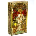 thumbnail image 3 of Baraja de cartas de Tarot, juegos de mesa, Art Nouveau dorado, 3 of 4