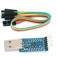 thumbnail image 3 of CP2104 USB 2.0 A TTL UART PlacA Convertidor de Módulo de 6 Pines Con Cable para Mac Linux Azul, 3 of 7