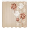 thumbnail image 2 of Ambesonne Art Shower Curtain, Fantasy Bridal Garden Spring, 69"Wx75"L, Beige Ivory, 2 of 4