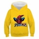 thumbnail image 2 of Marvel Spiderman Hoodies 2022 otoño primavera niños niñas sudaderas Spider-man estampado dibujos animados estampado Venta caliente ropa de bebé 150CM zhangmengya CONDUJO, 2 of 2