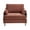 Warm Brown, variant on AENKYO 3-in-1 Convertible Sofa Chair, Modern Foldable Sleeper Bed for One, Suits for Living Room, Bedroom, Light Gray