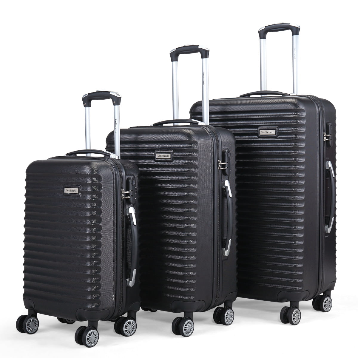 hard shell suitcase 4 wheels