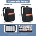thumbnail image 2 of Holuxer Insulated Cooler Backpack, 30L Waterproof Leakproof Soft Coolers Lunch bags for Men, Large Expandable Back Pack, Heavy Duty Cooler Backpacks, Fashion Rucksack for Outdoor, Camping, 2 of 8