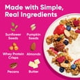 thumbnail image 3 of NuTrail 15g Protein Nut Granola Cereal, Triple Berry, No Sugar Added, Keto, Low Carb, Gluten Free, Grain Free, Healthy Breakfast, 10 oz, 1 Count, 3 of 9