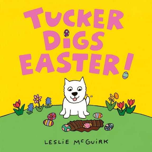 Tucker Digs Easter!, (Board Book)
