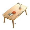 thumbnail image 2 of Bingirl Folding Coffee Table, Collapsible Wooden Mini Desk, Multifunctional Foldable Coffee Tables For Small Spaces, Study, Bedroom, Living Room, Kitchen, Home Office, 2 of 9