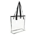 thumbnail image 2 of Premium Large Capacity Transparent Clear Tote Bag Shoulder Handbag, 2 of 5