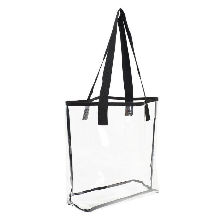 Soft Transparent Square Bags PU+PVC Women Shoulder Bag Small Tote