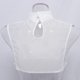 thumbnail image 5 of Media Camisa de cuello Falso Vintage Yinane Encaje Gasa Extraíble, 5 of 8
