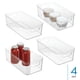thumbnail image 2 of Pantry Bin InterDesign, organizador de plástico, 4 unidades, transparente, 2 of 8