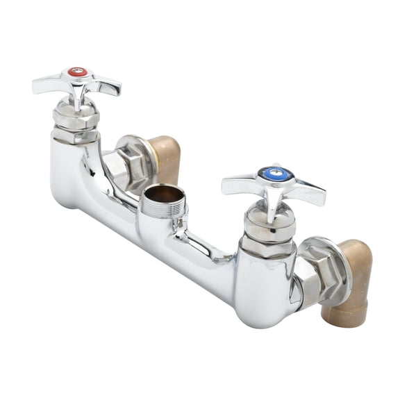 T And S Brass B-0290-Ln 8" Wall Mounted Utility Faucet