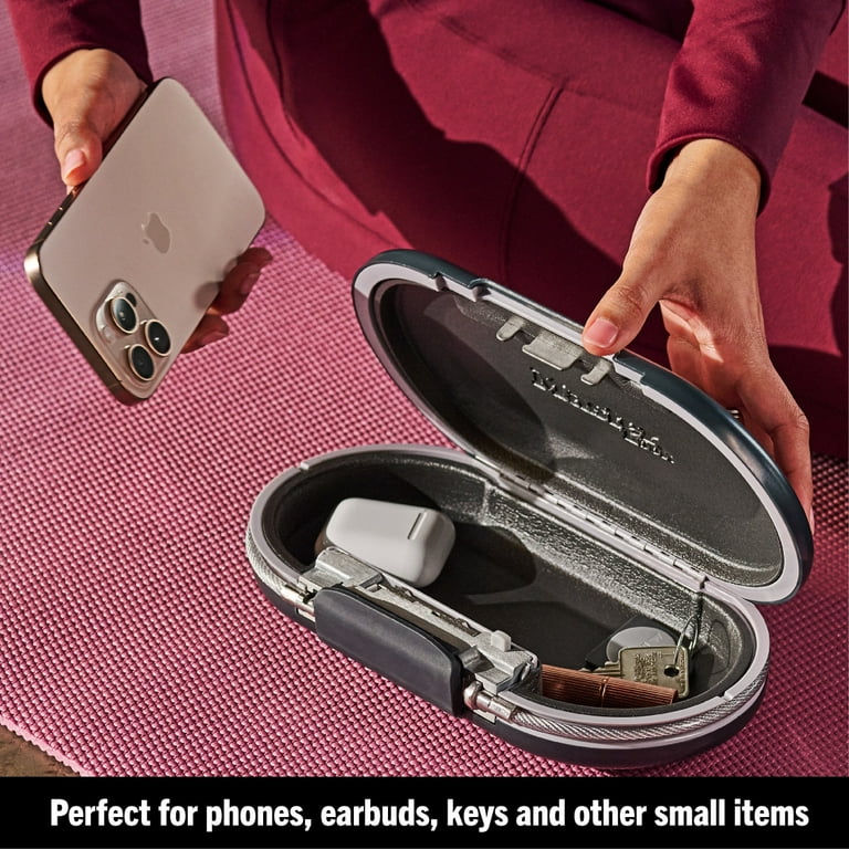 Master Lock Safety Box 5900D, Portable Security Lockbox, Set Your