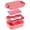 B, variant on Solivara Clearance Adult Stacked Lunch Box Large Capacity With Cutlery Set Leak Proof Container For Work(E,9.06in*5.91in*3.15in)