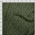 thumbnail image 4 of oneOone Georgette Viscose Dark Green Fabric Abstract Leaves Sewing Craft Projects Fabric Prints By Yard 42 Inch Wide, 4 of 4