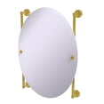 thumbnail image 3 of Dottingham Collection Oval Frameless Rail Mounted Mirror - DT-27-91-BKM, 3 of 7