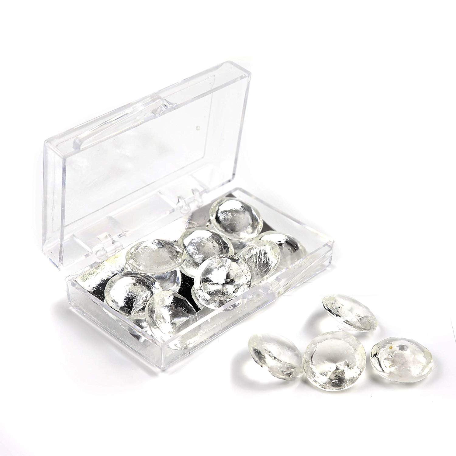 8mm SMALL EDIBLE SUGAR DIAMONDS Wedding Cake Jewelry Decoration Pack of 28 