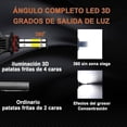 thumbnail image 4 of Bombillas LED YONGSHENG para Ram 1500 2500 3500 2011-2018 luces bajas y altas H11 9005 + kit de bombillas antiniebla 9145, 4 of 4