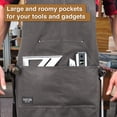 thumbnail image 2 of Hudson Durable Goods - Deluxe Edition (Grey) - Waxed Canvas Tool Apron, 2 of 7